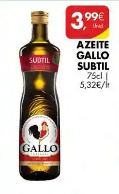 Pingo Doce Azeite Gallo Subtil promoção