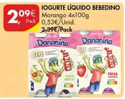 Pingo Doce Iogurte Líquido Bebedino promoção