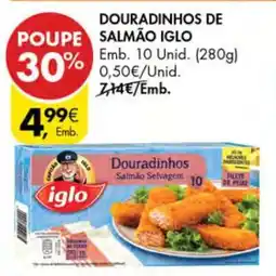 Pingo Doce Douradinhos de Salmão Iglo promoção