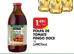 Pingo Doce POLPA DE TOMATE PINGO DOCE promoção
