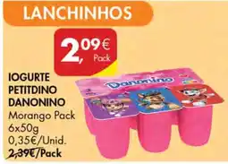 Pingo Doce Iogurte Petitdino Danonino promoção