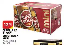 Pingo Doce CERVEJA C/ALCOOL SUPER BOCK MINI promoção