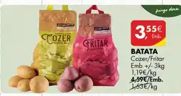 Pingo Doce BATATA Cozer/Fritar promoção