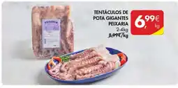Pingo Doce Tentáculos de Pota Gigantes Peixaria promoção