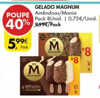 Pingo Doce GELADO MAGNUM promoção