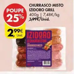 Pingo Doce CHURRASCO MISTO IZIDORO GRILL promoção