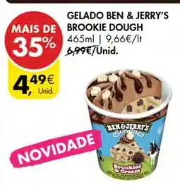 Pingo Doce Gelado Ben & Jerry’s Brookie Dough promoção