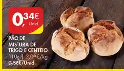 Pingo Doce Pão de Mistura de Trigo e Centeio promoção