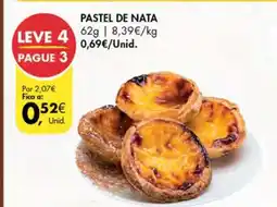 Pingo Doce PASTEL DE NATA promoção