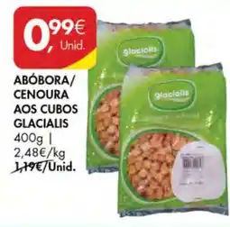 Pingo Doce Abóbora/Cenoura aos Cubos Glacialis promoção