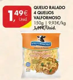 Pingo Doce QUEIJO RALADO 4 QUEIJOS VALFORMOSO promoção