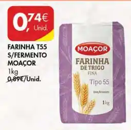 Pingo Doce FARINHA T55 S/FERMENTO MOAÇOR promoção