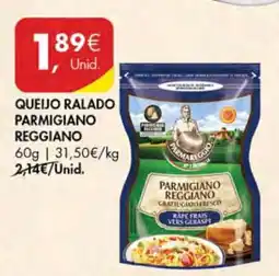 Pingo Doce Queijo Ralado Parmigiano Reggiano promoção