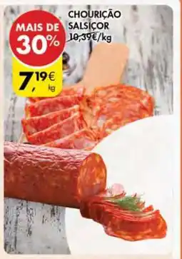 Pingo Doce CHOURIÇÃO SALSICOR promoção