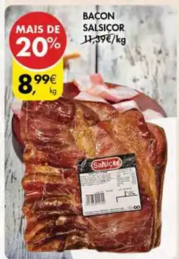 Pingo Doce BACON SALSICOR promoção