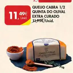 Pingo Doce Queijo Cabra 1/2 Quinta do Olival Extra Curado promoção