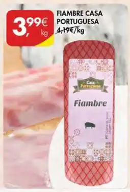 Pingo Doce FIAMBRE CASA PORTUGUESA promoção
