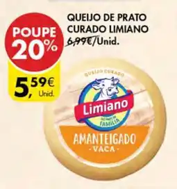 Pingo Doce QUEIJO DE PRATO CURADO LIMIANO promoção