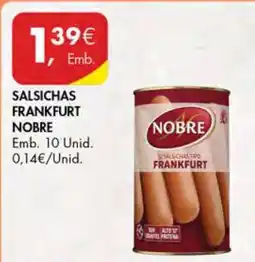Pingo Doce Salsichas Frankfurt Nobre promoção
