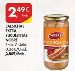 Pingo Doce Salsichas Extra Suculentas Nobre promoção