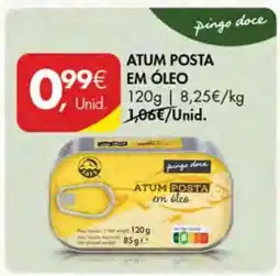 Pingo Doce Atum Posta em Óleo promoção