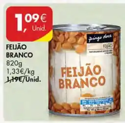 Pingo Doce FEIJÃO BRANCO promoção