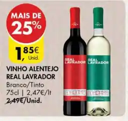 Pingo Doce Vinho Alentejo Real Lavrador promoção