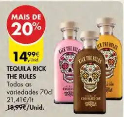 Pingo Doce Tequila Rick The Rules promoção