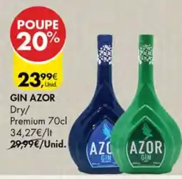 Pingo Doce GIN AZOR promoção