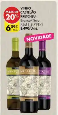 Pingo Doce VINHO CASTELÃO KRETCHEU promoção