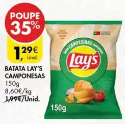 Pingo Doce Batata Lay’s Campesinas promoção