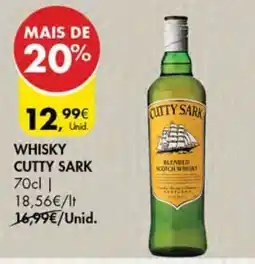 Pingo Doce WHISKY CUTTY SARK promoção