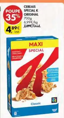Pingo Doce Cereais Special K Original promoção