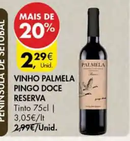 Pingo Doce Vinho Palmela Pingo Doce Reserva promoção