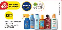 Pingo Doce SPRAY KIDS PROTECT & CARE FPS50 promoção