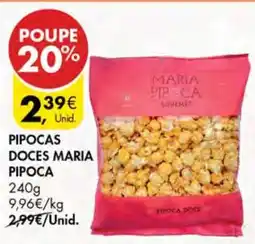 Pingo Doce Pipocas Doces Maria Pipoca promoção