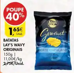 Pingo Doce Batatas Lay's Wavy Originais promoção