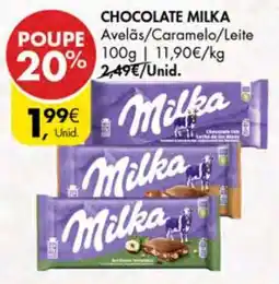 Pingo Doce CHOCOLATE MILKA promoção