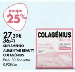 Pingo Doce Suplemento Alimentar Beauty Colagénius promoção