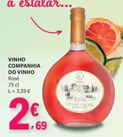 E.Leclerc VINHO COMPANHIA DO VINHO Rosé promoção