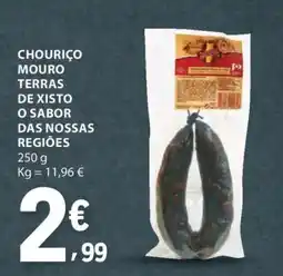 E.Leclerc CHOURIÇO MOURO TERRAS DE XISTO promoção