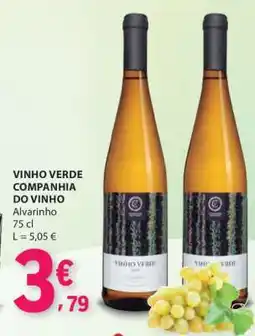 E.Leclerc VINHO VERDE COMPANHIA DO VINHO promoção