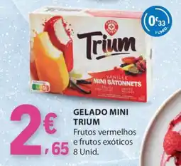 E.Leclerc Gelado Mini Trium promoção