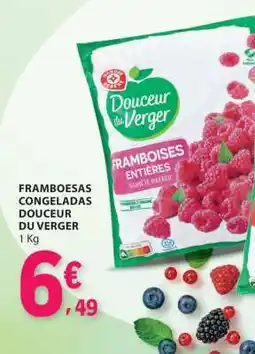 E.Leclerc Framboesas Congeladas Douceur du Verger promoção