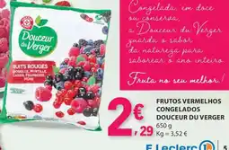 E.Leclerc Frutos Vermelhos Congelados Douceur du Verger promoção