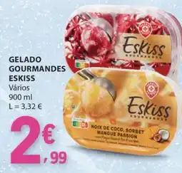 E.Leclerc Gelado Gourmandes Eskiss promoção