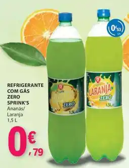 E.Leclerc Refrigerante com Gás Zero Sprink's promoção