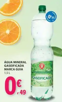 E.Leclerc Água Mineral Gaseificada Marca Guia promoção