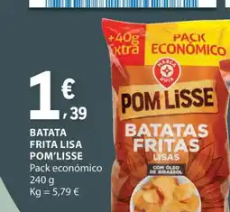E.Leclerc Batata Frita Lisa POM'LISSE promoção
