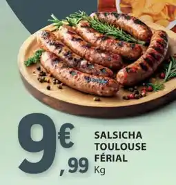 E.Leclerc Salsicha Toulouse Férial promoção